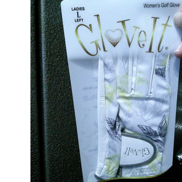 Glove‎ It Golf Glove Ladies Left Hand Citrus Slate Print Large $20 NIP - Picture 1 of 2